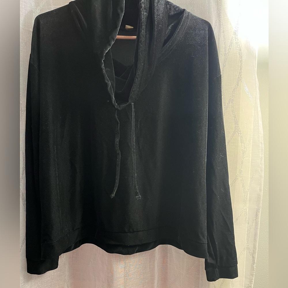 Draped Women’s Cowlneck Sweatshirt